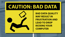 bad data caution